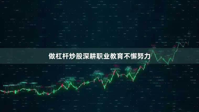 做杠杆炒股深耕职业教育不懈努力