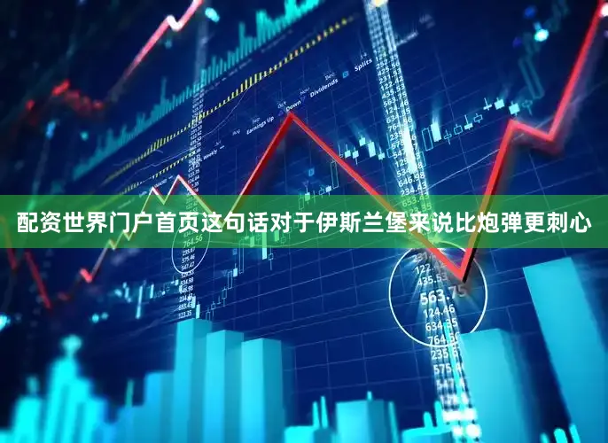 配资世界门户首页这句话对于伊斯兰堡来说比炮弹更刺心